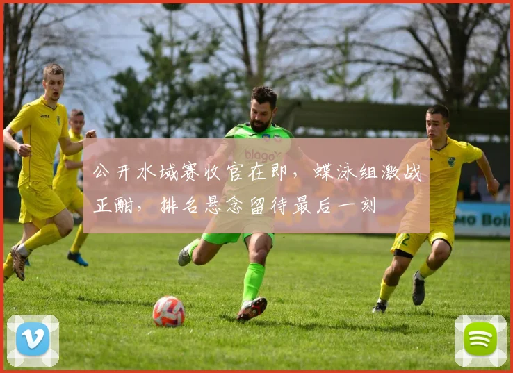 公开水域赛收官在即，蝶泳组激战正酣，排名悬念留待最后一刻